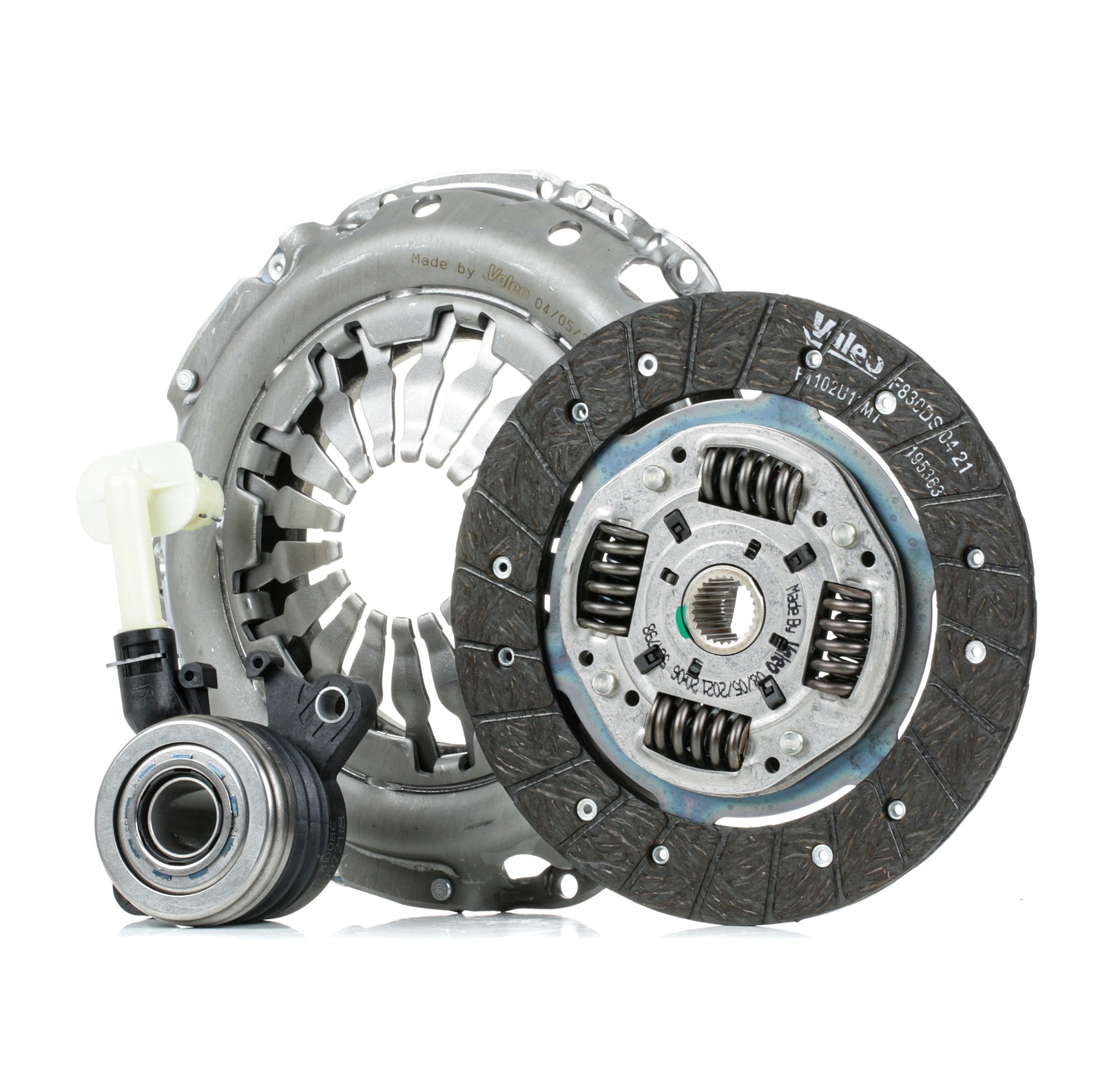 VALEO 834132-DEBRİYAJ SETİ (RULMANLI) RENAULT CLIO III 1.4 > 302050901R///-477